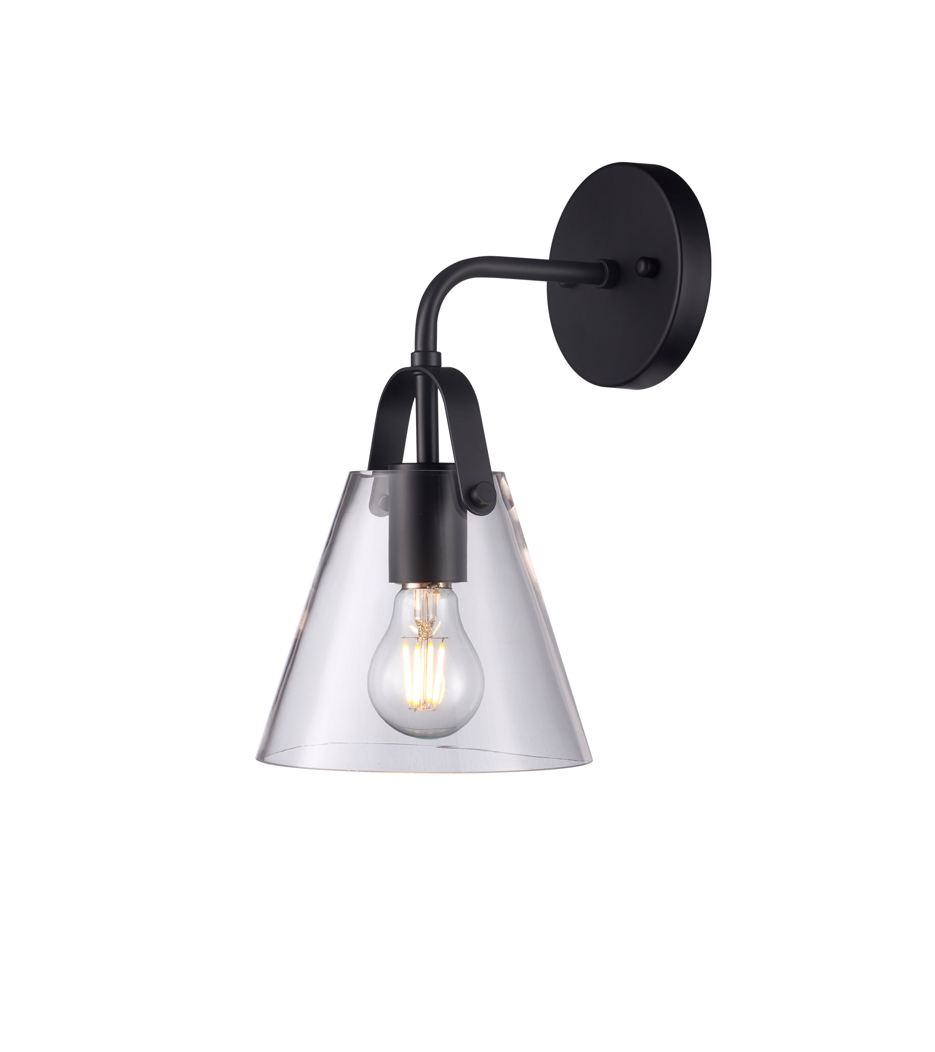 Colette Black Wall Light